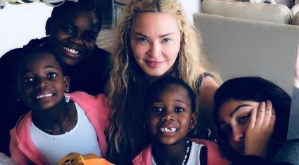 Madonna adopted four children from Malawi.